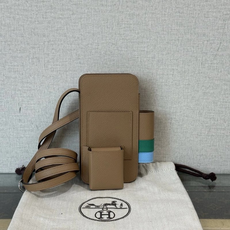 HERMES hermesway四合一手機包 11.5*16.5*2 99新配件塵袋-0