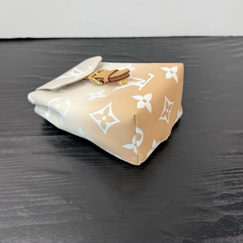 LV Tiny漸變迷你後背小書包 12.5*17*7.5 99新配件塵袋-4