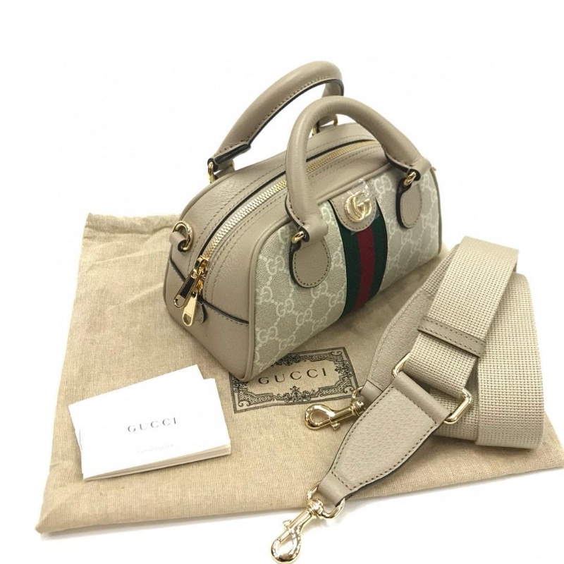Gucci Boston beige bag-1
