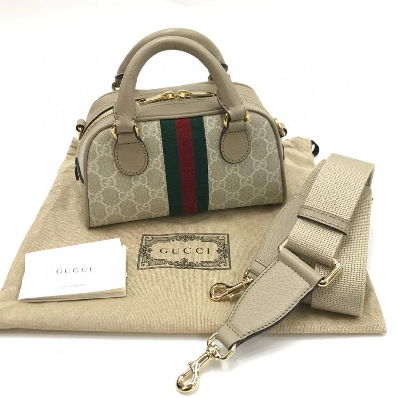 Gucci Boston beige bag-2