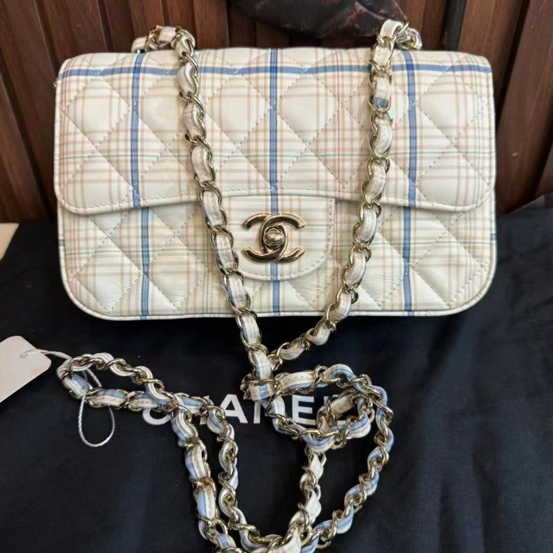 CHANEL 大MINI CF 98新 細節私訊詢問-0