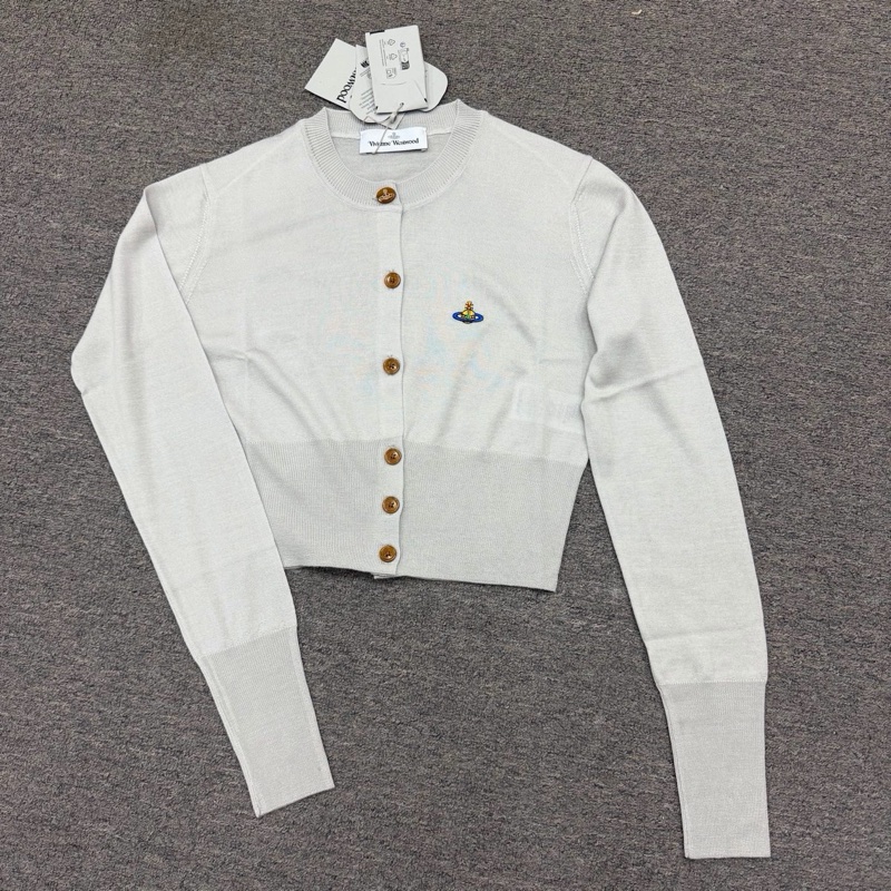 Vivienne Westwood 西太后 真絲羊毛 開衫#XS S M-1