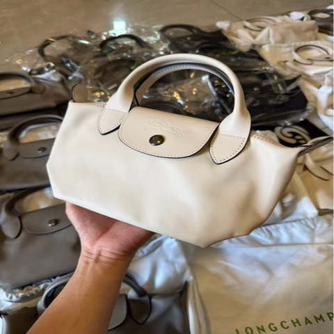 Longchamp Le Pliage Xtra #XS 小牛皮 迷你 斜挎/手提包