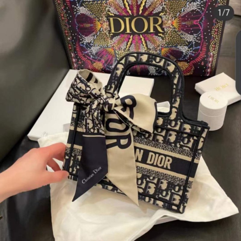 Dior 老花 tote mini 奚夢瑤同款-1
