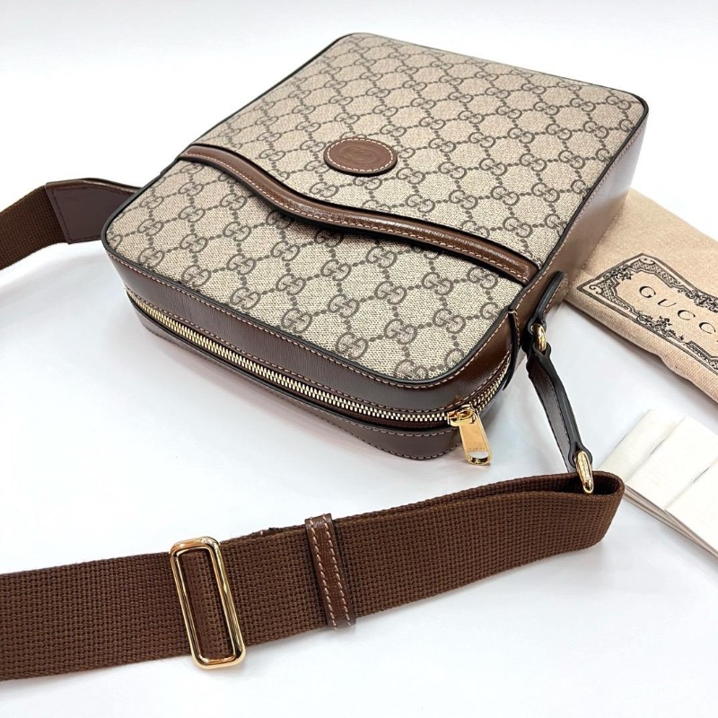 Gucci messenger beige bag-1