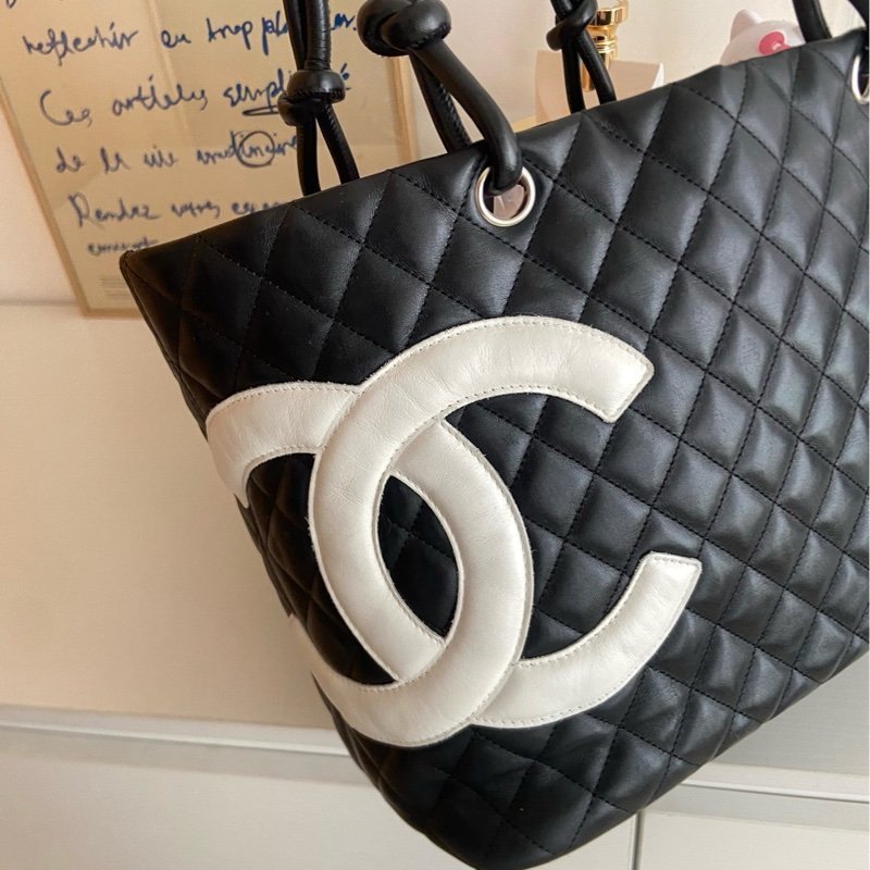 CHANEL 康鵬托特包 很新 細節私訊詢問-1