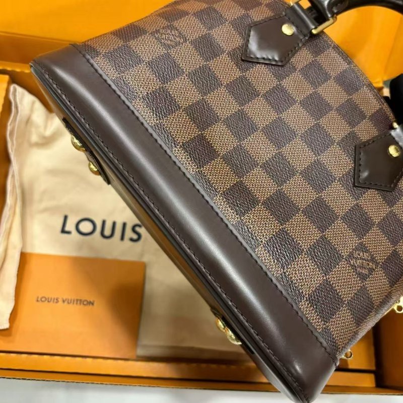 LV AlmaBB 百搭棋盤包 全新-2