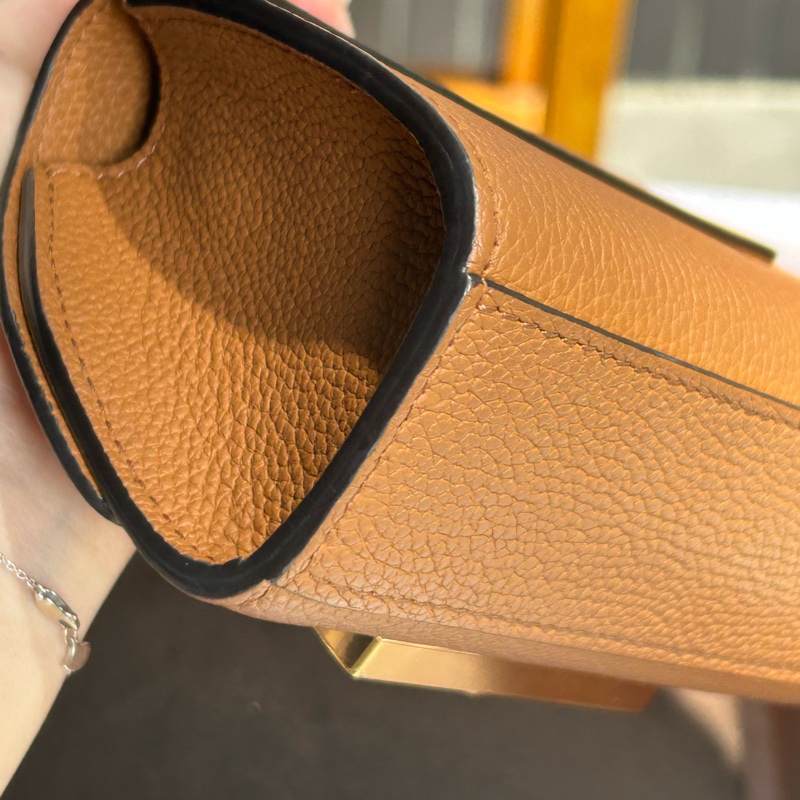 售 MOYNAT莫奈 經典Rejane Nano 金棕迷你手提包/肩背包-8