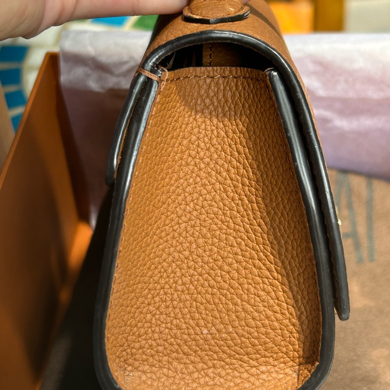 售 MOYNAT莫奈 經典Rejane Nano 金棕迷你手提包/肩背包-10