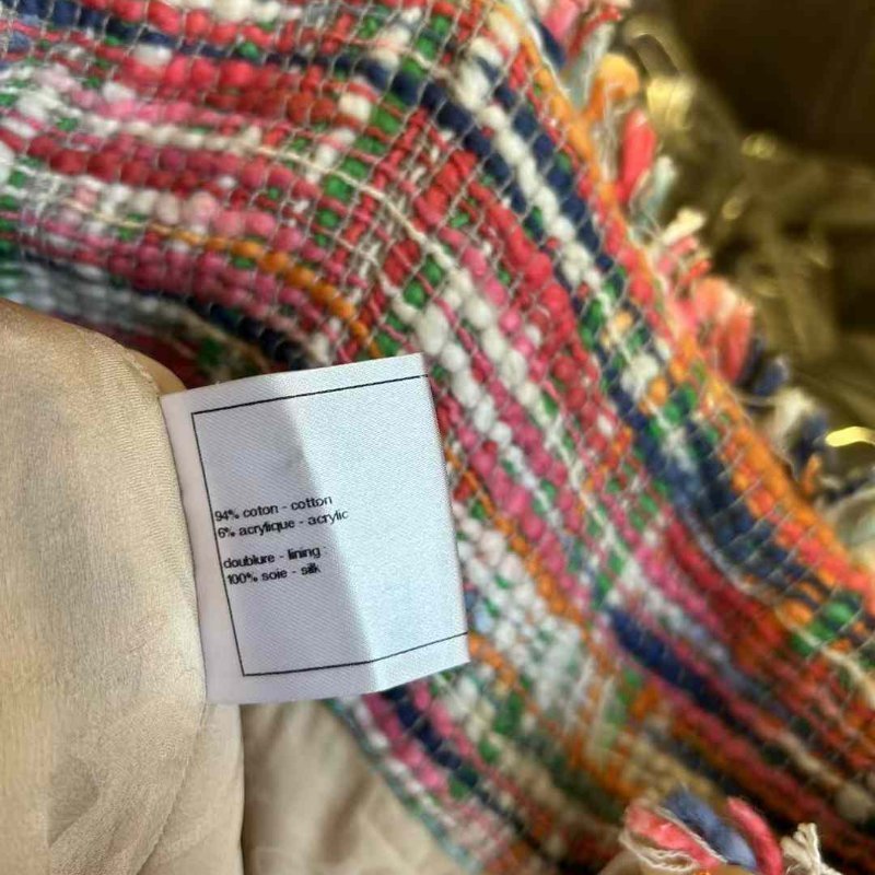 CHANEL 連身裙 36號 非常新 這件有亮片很重工 原價很貴-6