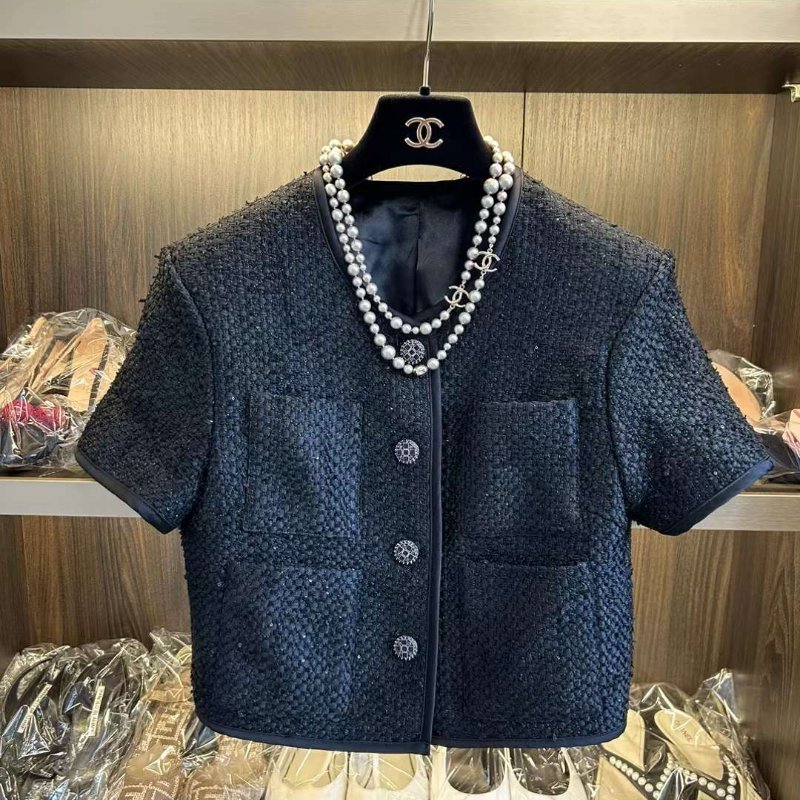 CHANEL 灰色珍珠項鍊 原價近八萬 很新 顏色很高級 經典百搭-1