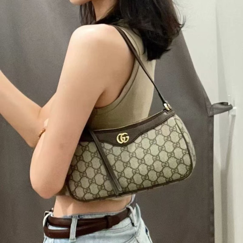 全新Gucci老花腋下包 手提包-1