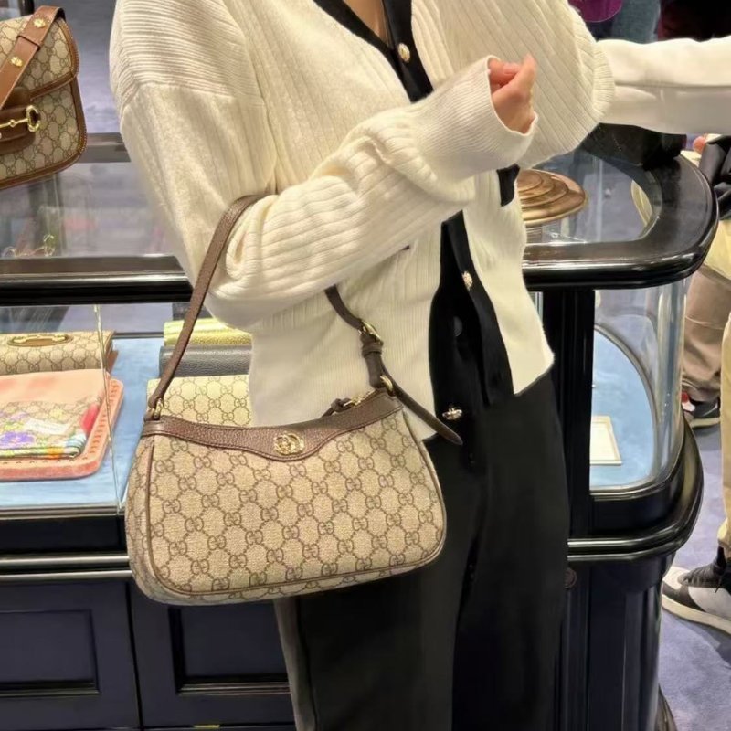 全新Gucci老花腋下包 手提包-2