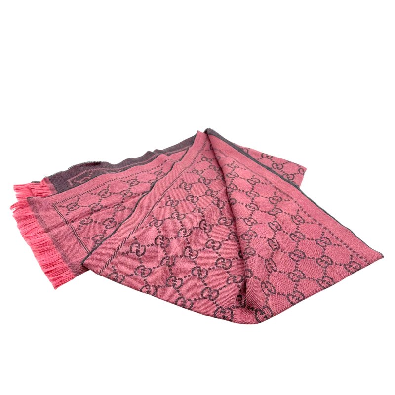 【美收精品】GUCCI 古馳灰/粉雙色G LOGO寬版 B-601【隔月月中將轉賣至日本 上架期限30天】-2