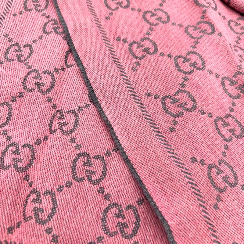 【美收精品】GUCCI 古馳灰/粉雙色G LOGO寬版 B-601【隔月月中將轉賣至日本 上架期限30天】-4