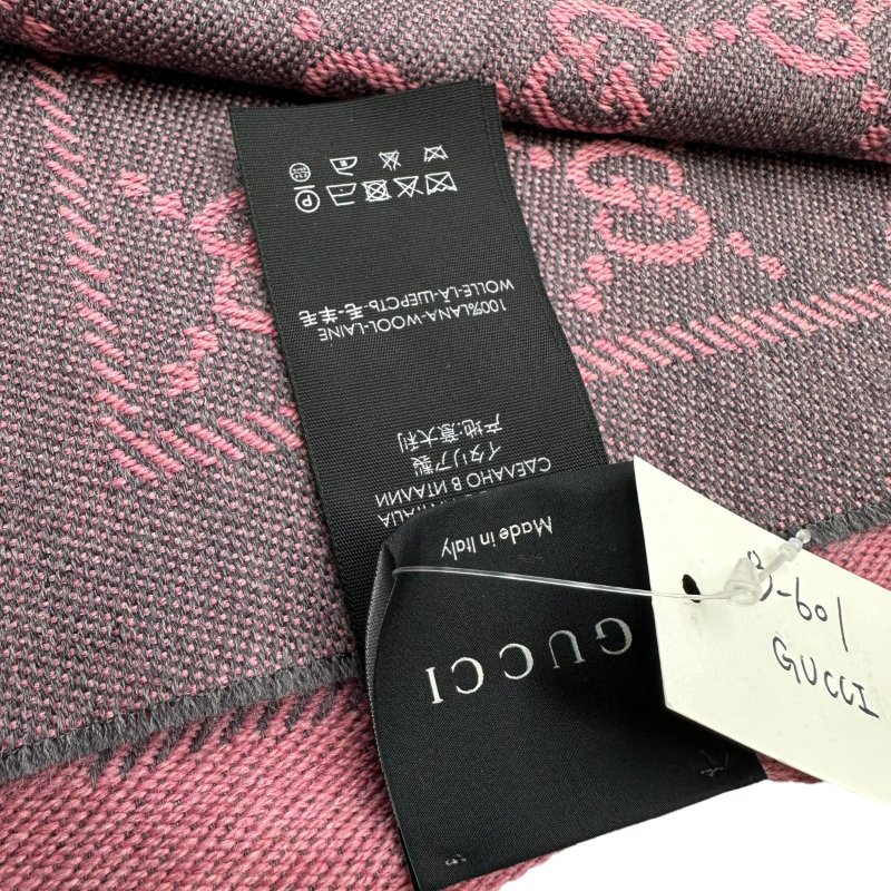 【美收精品】GUCCI 古馳灰/粉雙色G LOGO寬版 B-601【隔月月中將轉賣至日本 上架期限30天】-8