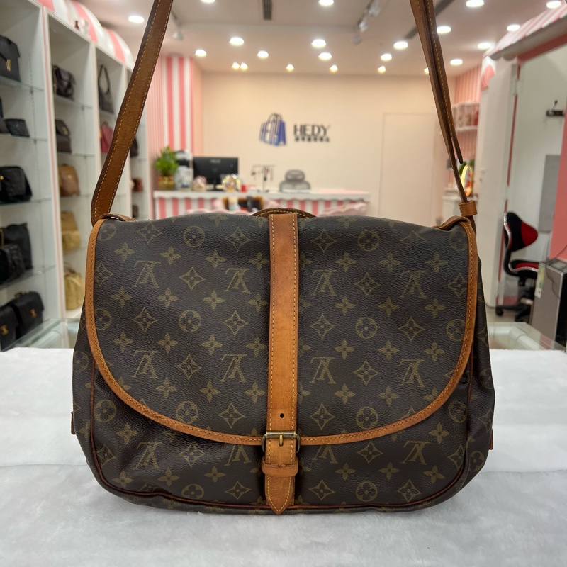 「出清特惠」 Louis Vuitton 經典馬鞍包-1