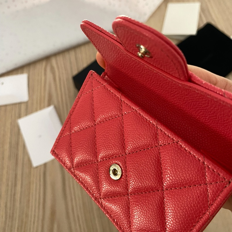 Chanel 香奈兒 三折短夾-12