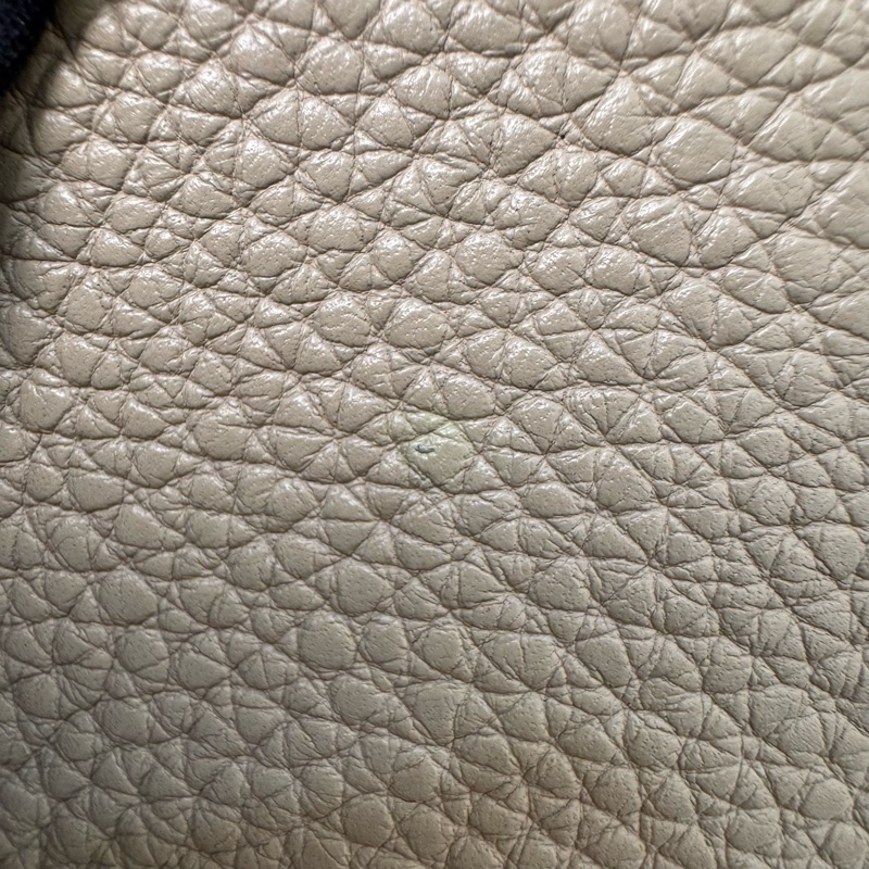 Hermès 大象灰全皮手提包-23