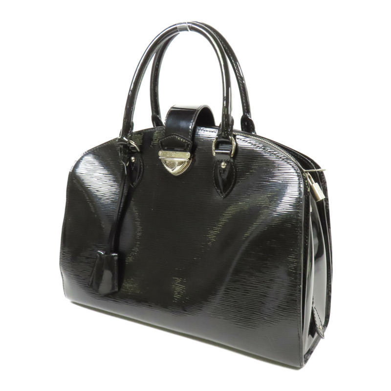 LOUIS VUITTON Epi Pont Neuf GM銀扣手挽袋-2