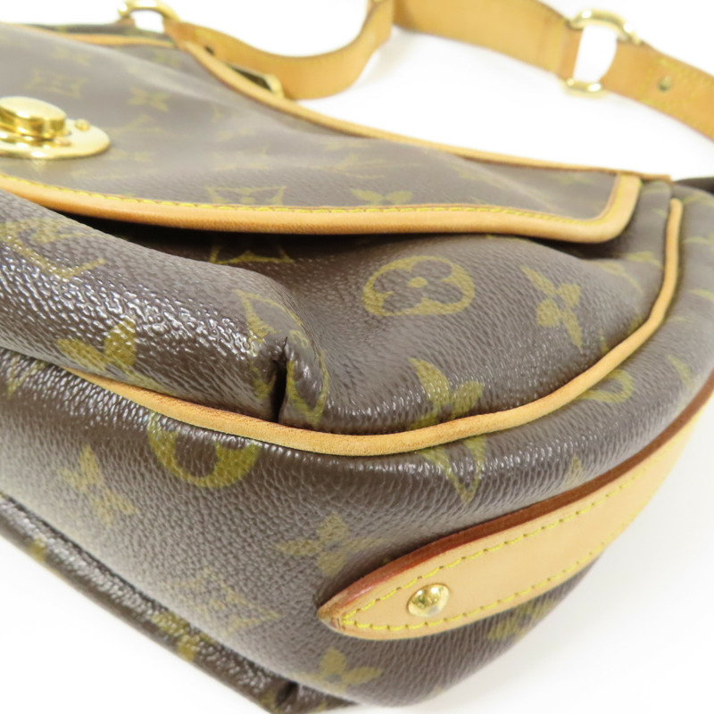 LOUIS VUITTON Monogram Tulum PM金扣肩背袋-10