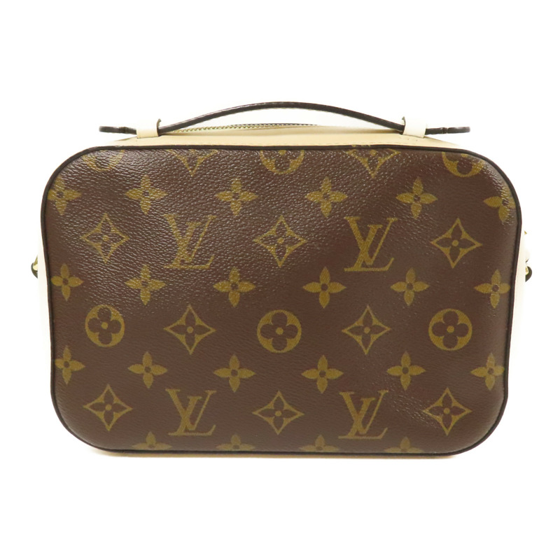 LOUIS VUITTON Monogram Saintonge金扣手挽肩背兩用袋-1