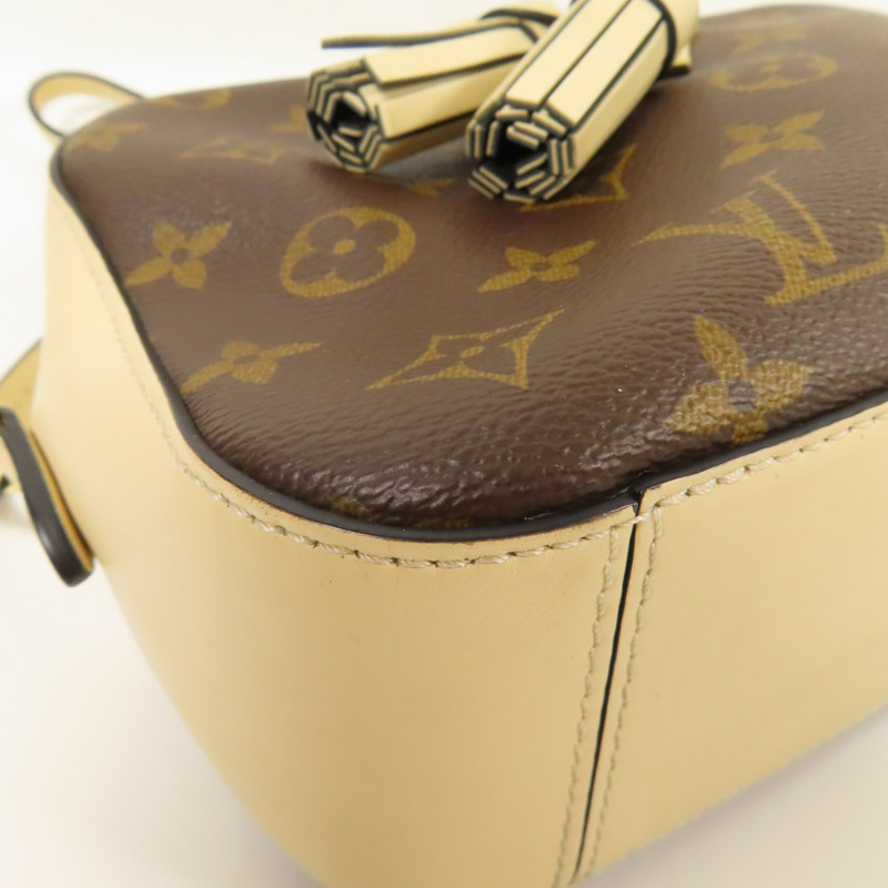 LOUIS VUITTON Monogram Saintonge金扣手挽肩背兩用袋-8