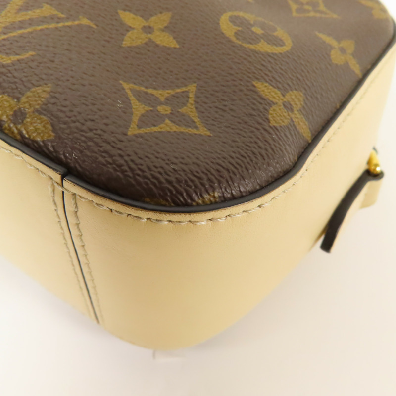 LOUIS VUITTON Monogram Saintonge金扣手挽肩背兩用袋-11