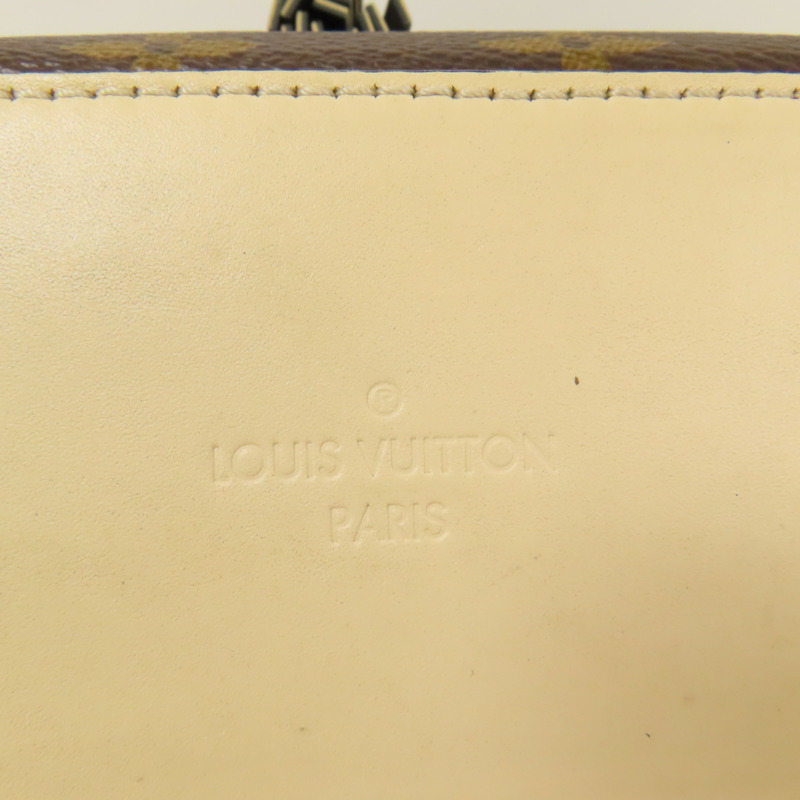 LOUIS VUITTON Monogram Saintonge金扣手挽肩背兩用袋-15