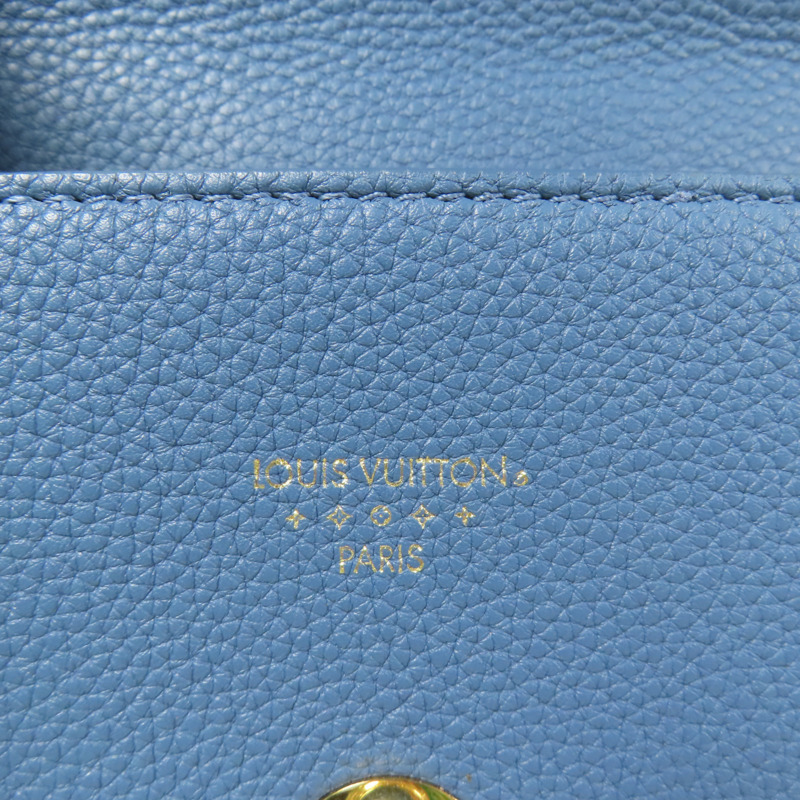 LOUIS VUITTON 牛皮皮革Pont 9 Soft PM金扣肩背袋-6
