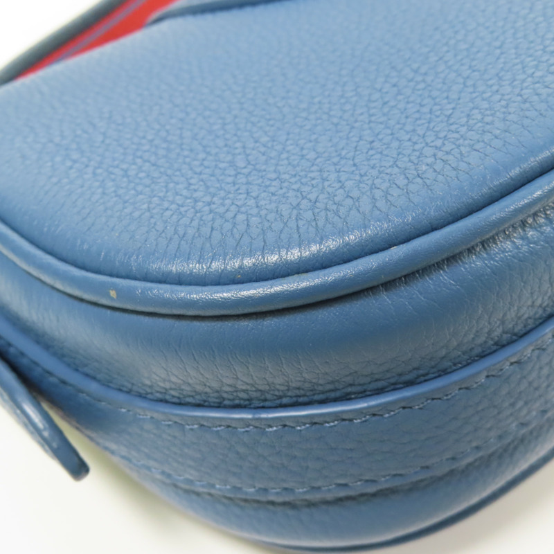 LOUIS VUITTON 牛皮皮革Pont 9 Soft PM金扣肩背袋-11