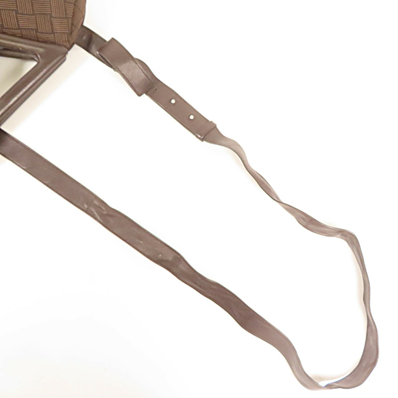 BOTTEGA VENETA 尼龍/皮革Point Triangle Shoulder Bag手挽肩背兩用袋-7