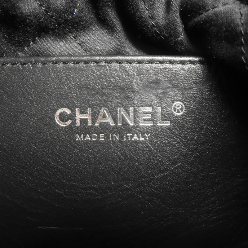 CHANEL 牛皮皮革Mini 22手挽肩背兩用袋-5