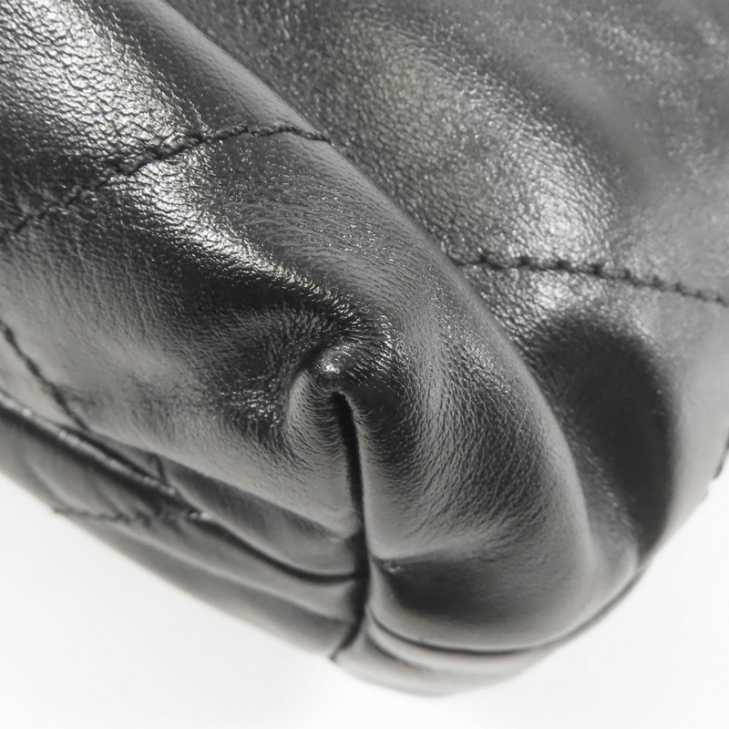 CHANEL 牛皮皮革Mini 22手挽肩背兩用袋-9