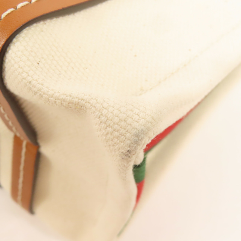 GUCCI 帆布Interlocking G Mini Tote手挽肩背兩用袋-9