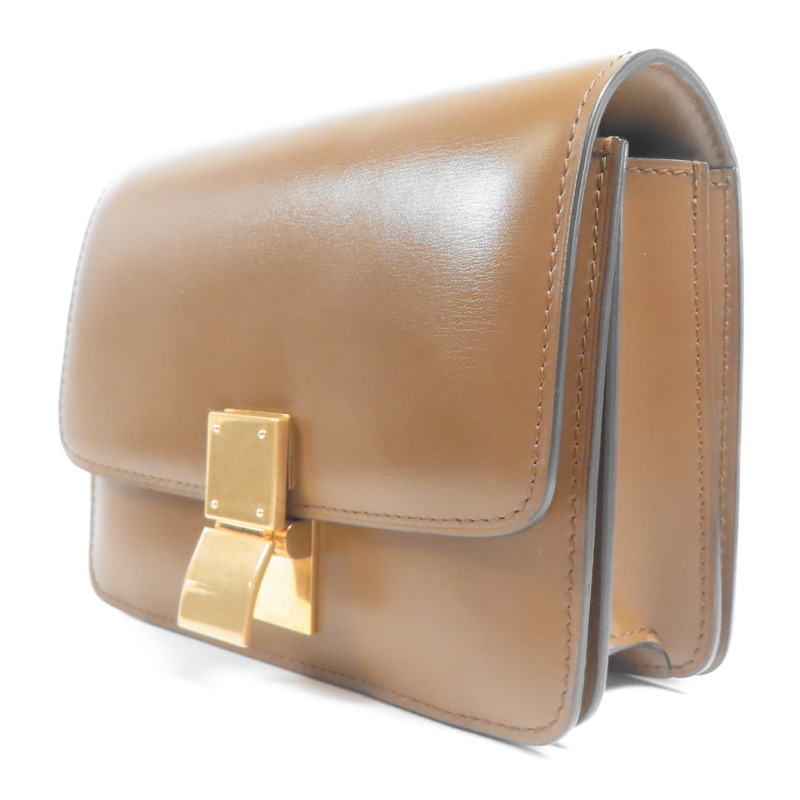 CELINE 牛皮皮革Classic Box金扣肩背袋-2