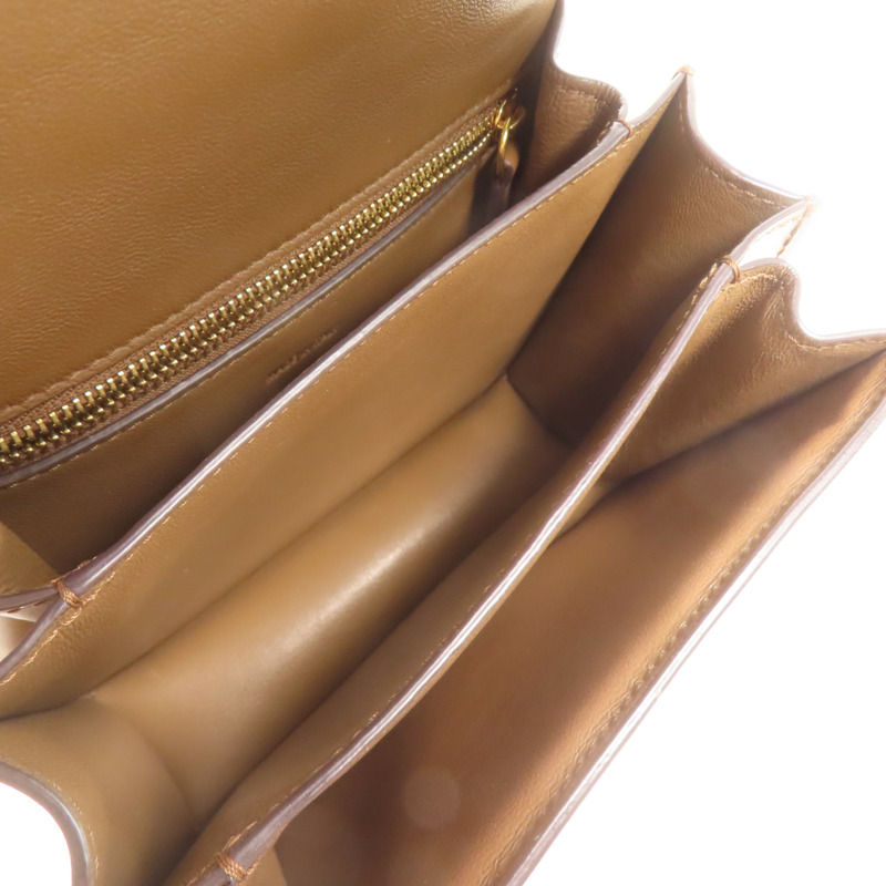 CELINE 牛皮皮革Classic Box金扣肩背袋-4
