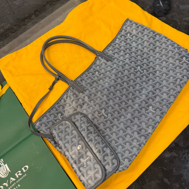 Goyard Saint Louis PM 灰-3