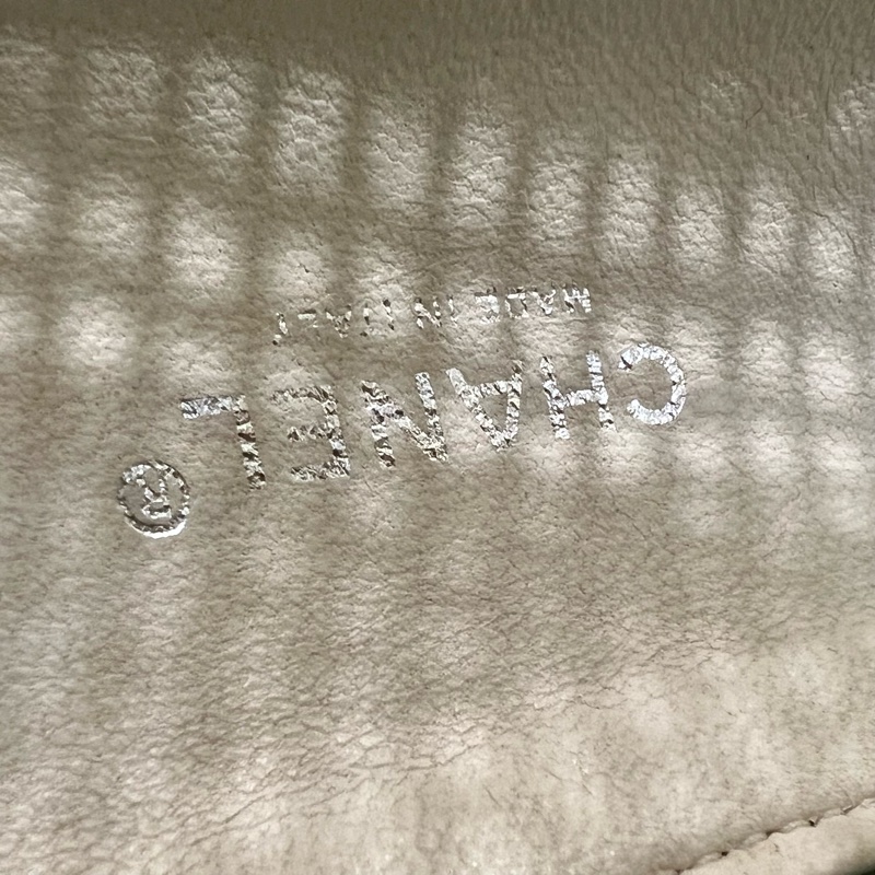 Chanel 綠色網球網兜單肩包-15