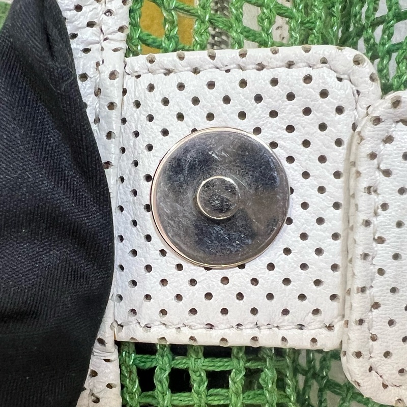 Chanel 綠色網球網兜單肩包-17