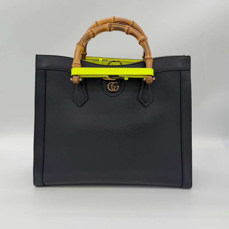 (CP值超高✨) GUCCI Diana系列 黛安娜系列 大號 竹節柄 托特包 斜背包 單肩包 手提包|專櫃15萬-1