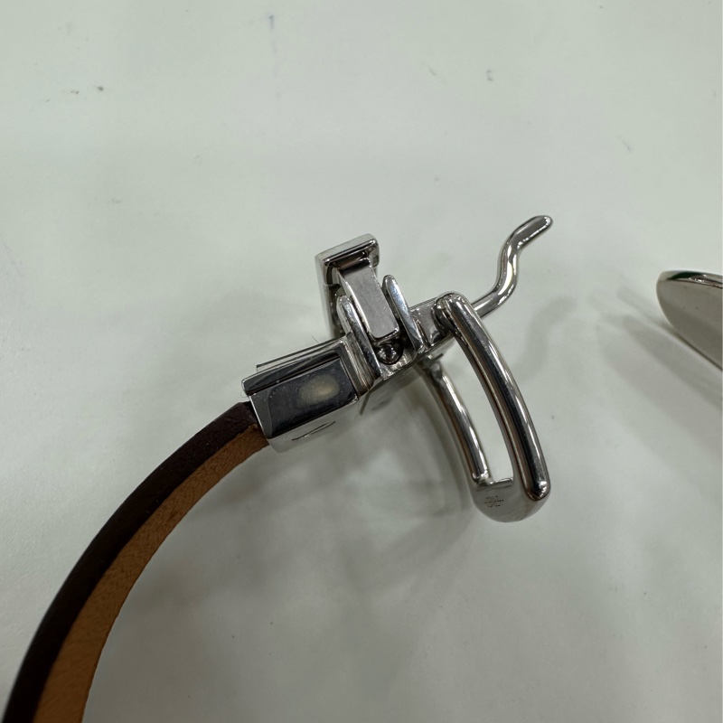 Hermes 皮繩手環-5