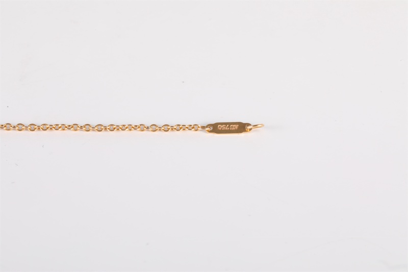 TIFFANY&CO(蒂芙尼)  18K玫瑰金 鑽石 玫瑰金 羅馬 數字 帶鑽 手鏈 18K-3