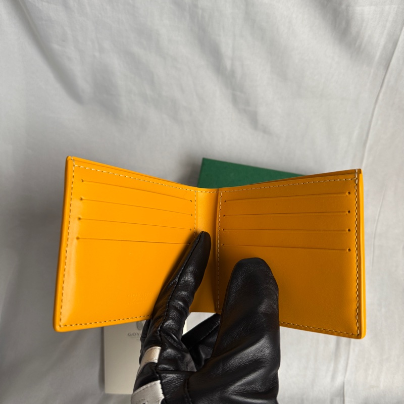 衝動購物日本🇯🇵購入 用不到出售 全新的 GOYARD VICTOIRE WALLET 黃色-2