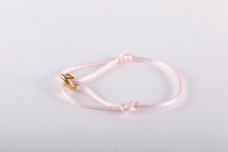 CARTIER(卡地亞)  18K黃金 黃金 Trinity 三環手繩 手鏈 18K-1