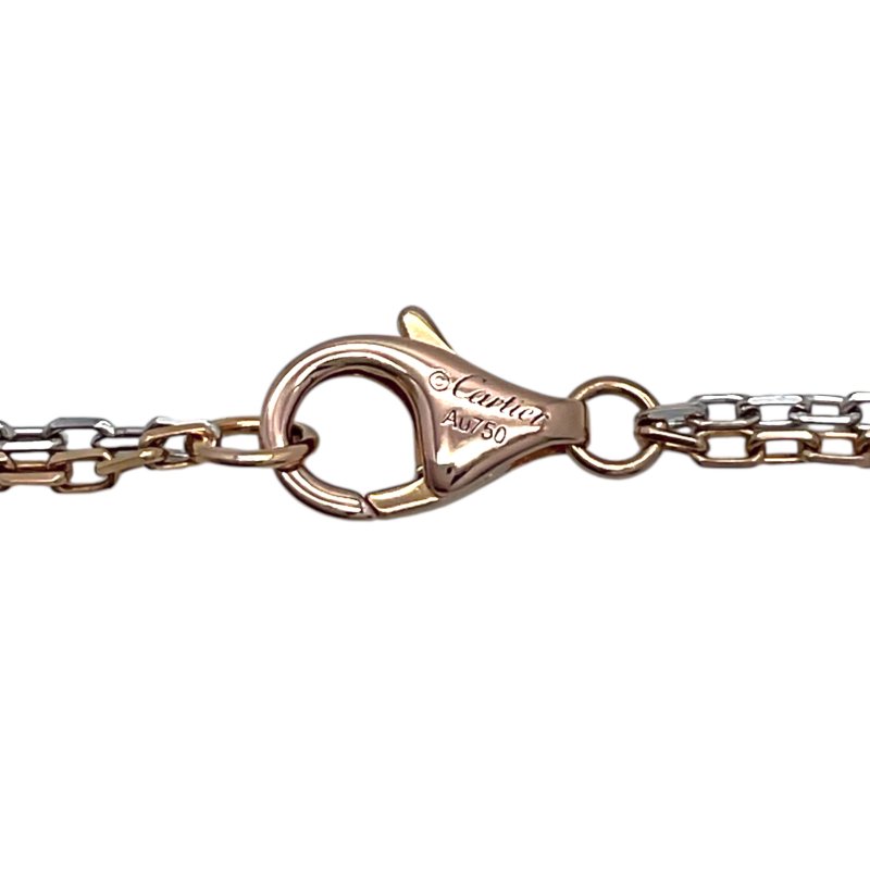 Cartier 卡地亞 LOVE 18K 黃金 鑽石 項鏈-5