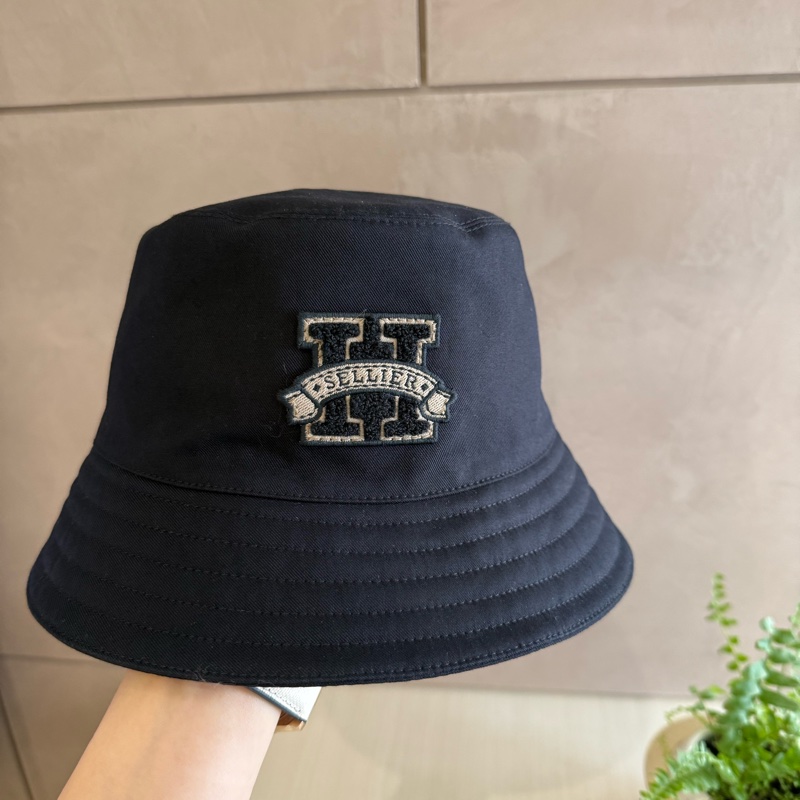 Hermes 愛馬仕 Harper H Sellier 棉質斜紋布漁夫帽-4