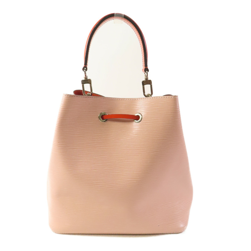 LOUIS VUITTON Epi Neo Noe MM銀扣手挽肩背兩用袋-2