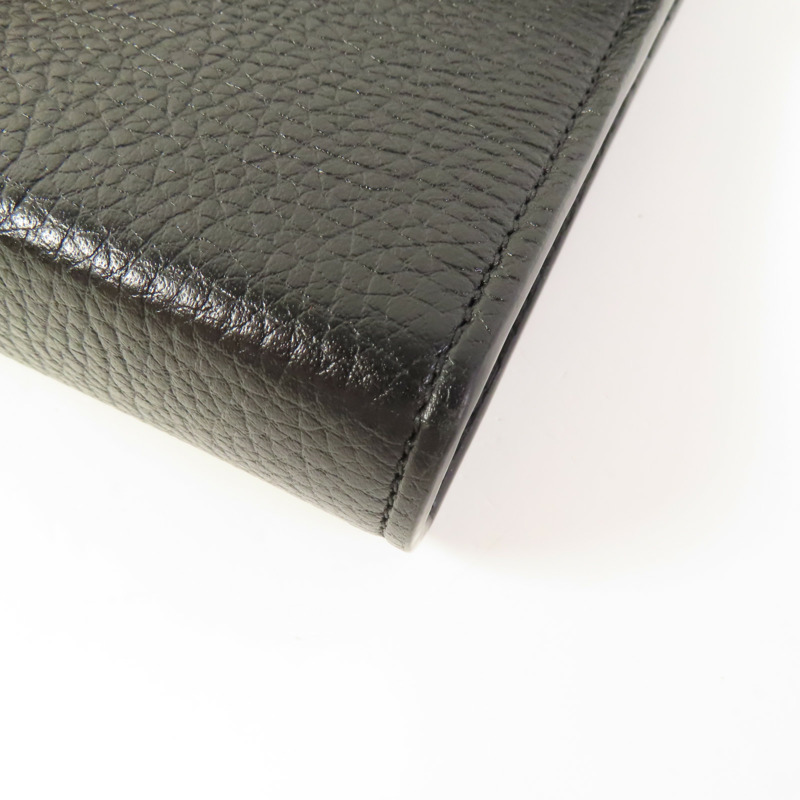 GUCCI 牛皮皮革Chain Shoulder金扣鏈帶肩背袋-11