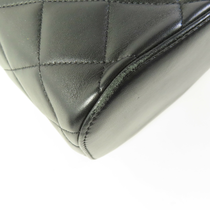 CHANEL 羊皮皮革Trendy CC Vanity Case金扣手挽肩背兩用袋-13